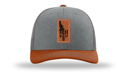 Idaho Punisher Leather Patch Richardson 112 Hat