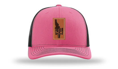 Idaho Punisher Leather Patch Richardson 112 Hat