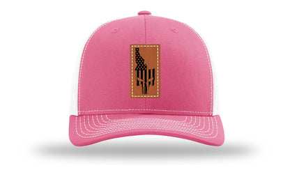 Idaho Punisher Leather Patch Richardson 112 Hat