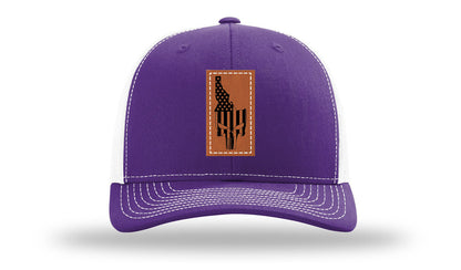 Idaho Punisher Leather Patch Richardson 112 Hat