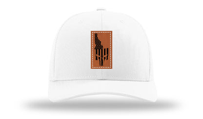 Idaho Punisher Leather Patch Richardson 112 Hat