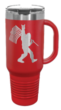 Load image into Gallery viewer, Squatch Flag 40oz Handle Mug Laser Engraved
