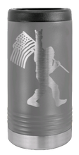 Load image into Gallery viewer, Squach Flag Laser Engraved Slim Can Insulated Koosie
