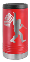 Load image into Gallery viewer, Squach Flag Laser Engraved Slim Can Insulated Koosie
