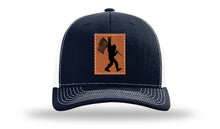 Load image into Gallery viewer, Sasquatch Flag Leather Patch Richardson 112 Hat

