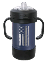 Load image into Gallery viewer, Distressed Flag Sippy Cup
