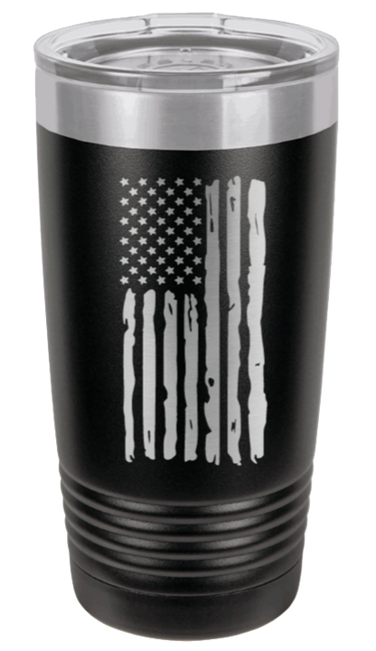 Distressed Flag - 20oz Tumbler