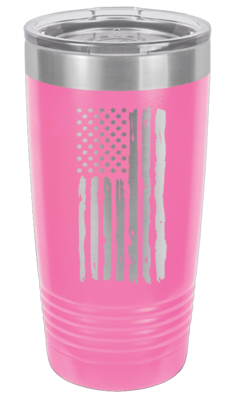Distressed Flag - 20oz Tumbler