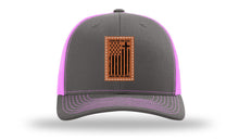 Load image into Gallery viewer, Stand For The Flag Leather Patch Richardson 112 Hat
