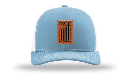 Stand For The Flag Leather Patch Richardson 112 Hat