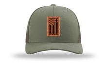 Load image into Gallery viewer, Stand For The Flag Leather Patch Richardson 112 Hat
