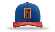 Load image into Gallery viewer, Stand For The Flag Leather Patch Richardson 112 Hat

