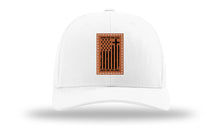 Load image into Gallery viewer, Stand For The Flag Leather Patch Richardson 112 Hat
