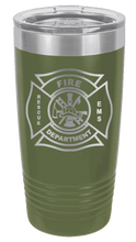 Load image into Gallery viewer, Fire Fighter Laser Engraved Tumbler (Etched)
