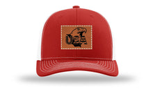 Load image into Gallery viewer, USA Eagle Leather Patch Richardson 112 Hat
