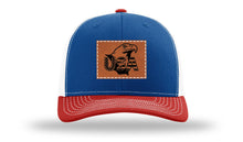 Load image into Gallery viewer, USA Eagle Leather Patch Richardson 112 Hat
