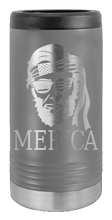 Load image into Gallery viewer, Abe Merica Laser Engraved Slim Can Insulated Koosie
