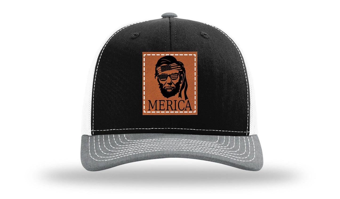 Abe Merica Leather Patch Richardson 112 Hat