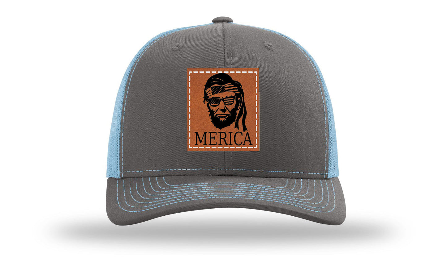 Abe Merica Leather Patch Richardson 112 Hat