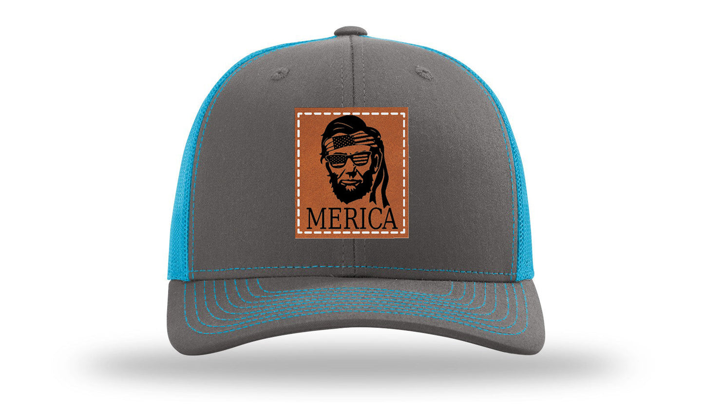 Abe Merica Leather Patch Richardson 112 Hat