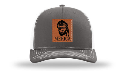 Abe Merica Leather Patch Richardson 112 Hat