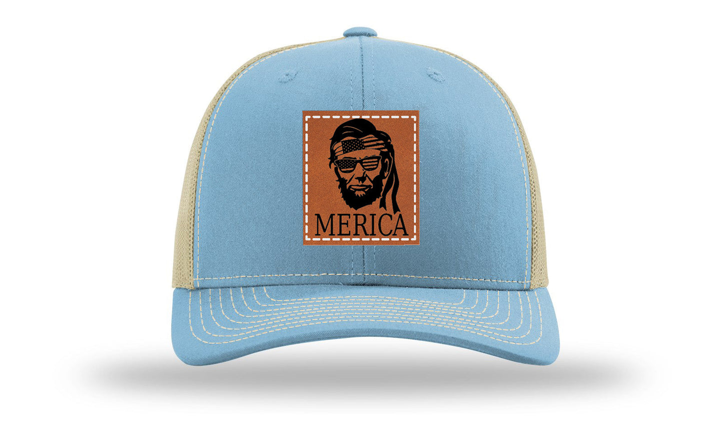 Abe Merica Leather Patch Richardson 112 Hat