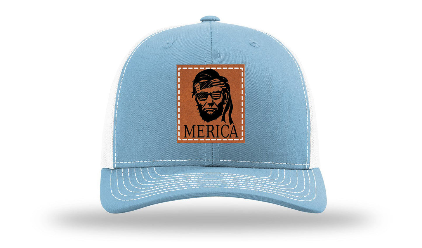Abe Merica Leather Patch Richardson 112 Hat