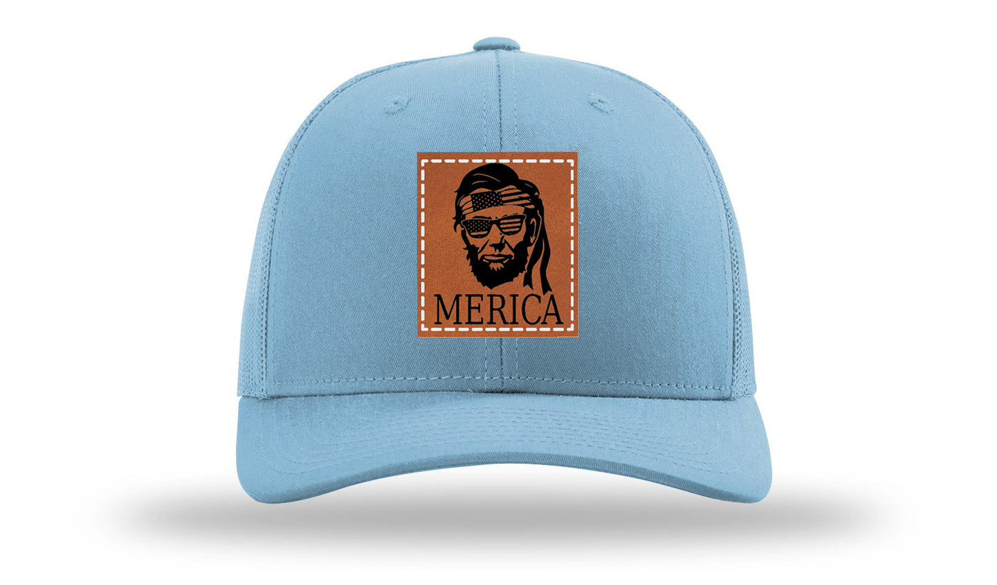 Abe Merica Leather Patch Richardson 112 Hat