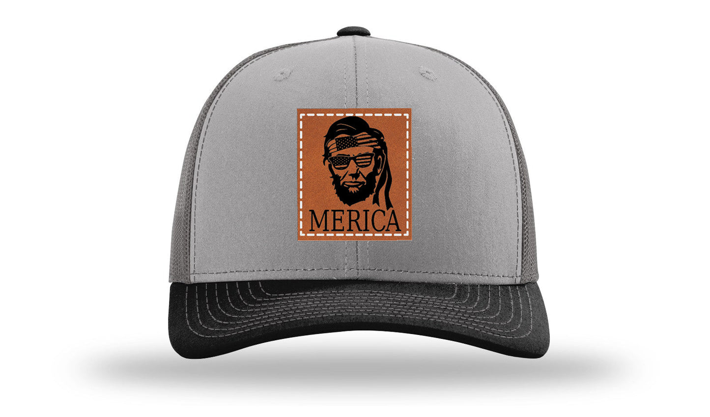Abe Merica Leather Patch Richardson 112 Hat