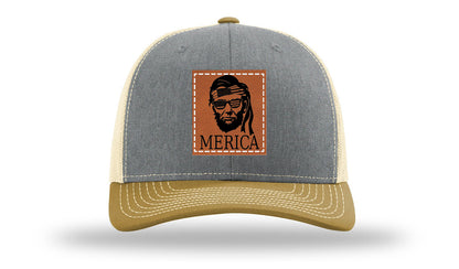 Abe Merica Leather Patch Richardson 112 Hat