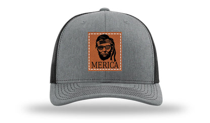 Abe Merica Leather Patch Richardson 112 Hat
