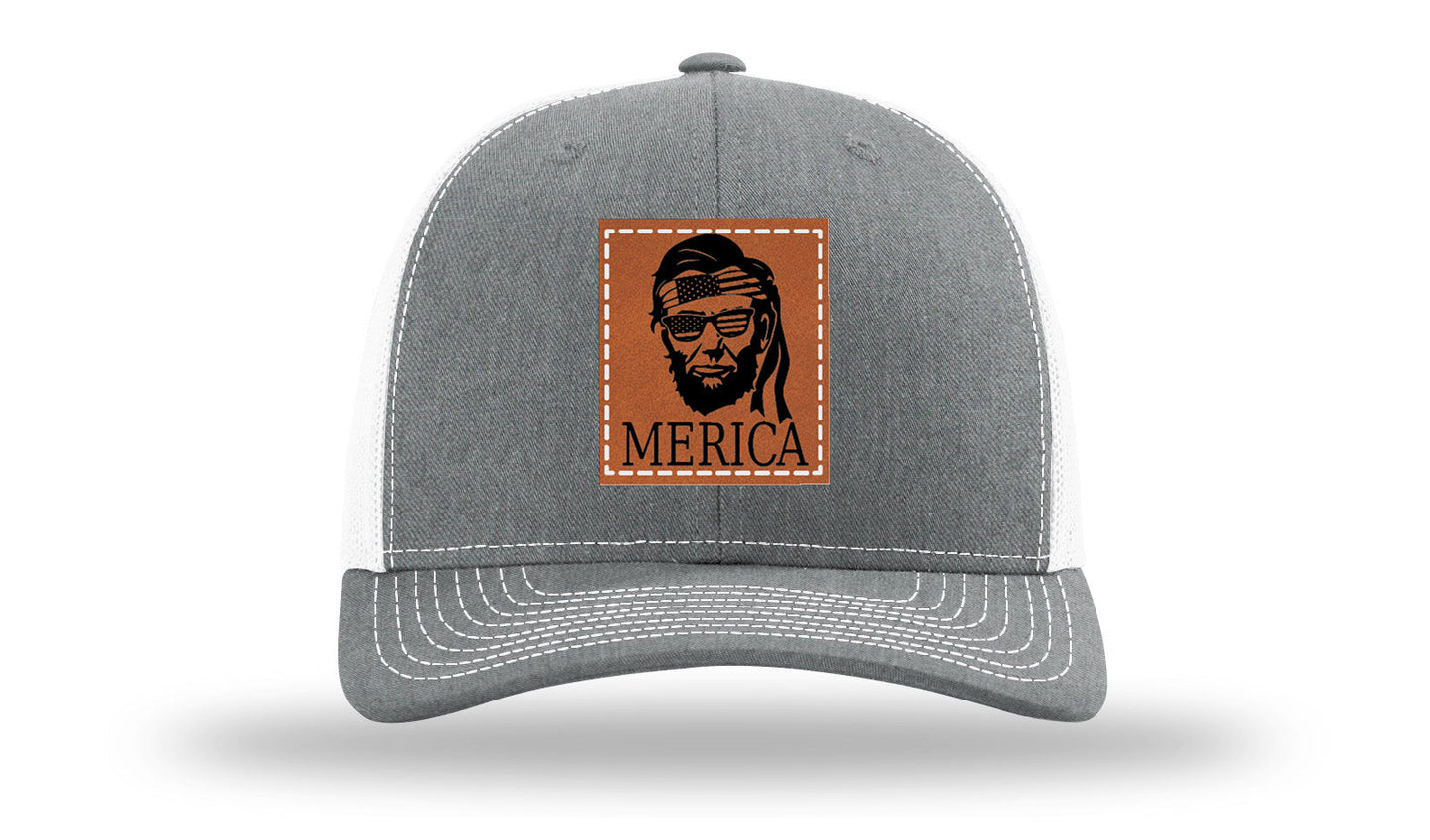 Abe Merica Leather Patch Richardson 112 Hat