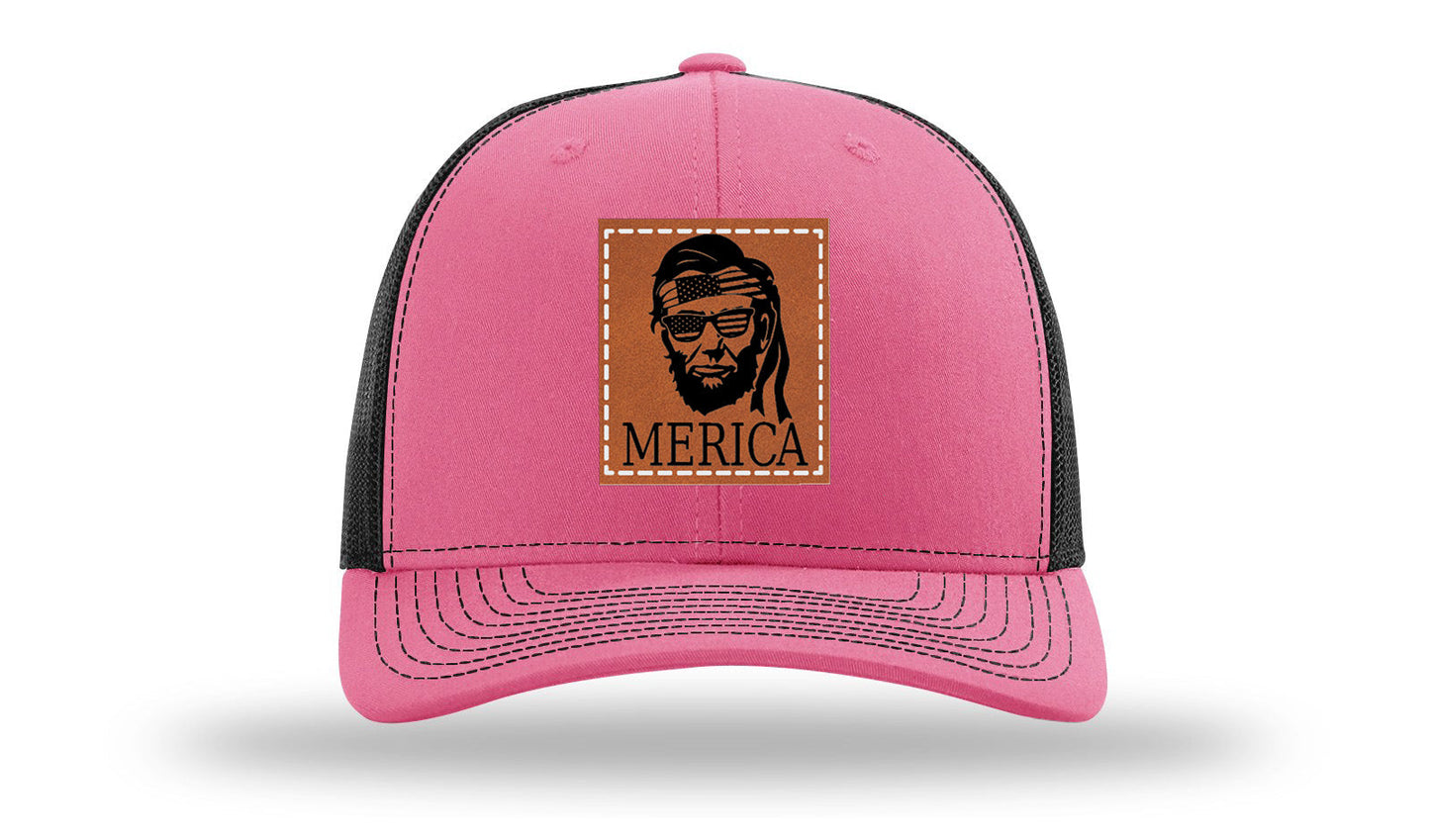 Abe Merica Leather Patch Richardson 112 Hat