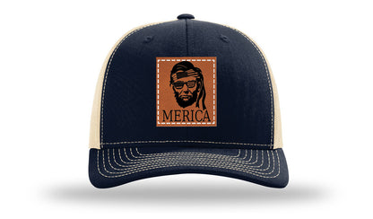 Abe Merica Leather Patch Richardson 112 Hat