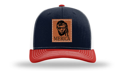 Abe Merica Leather Patch Richardson 112 Hat