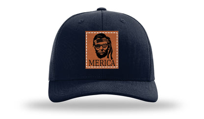 Abe Merica Leather Patch Richardson 112 Hat