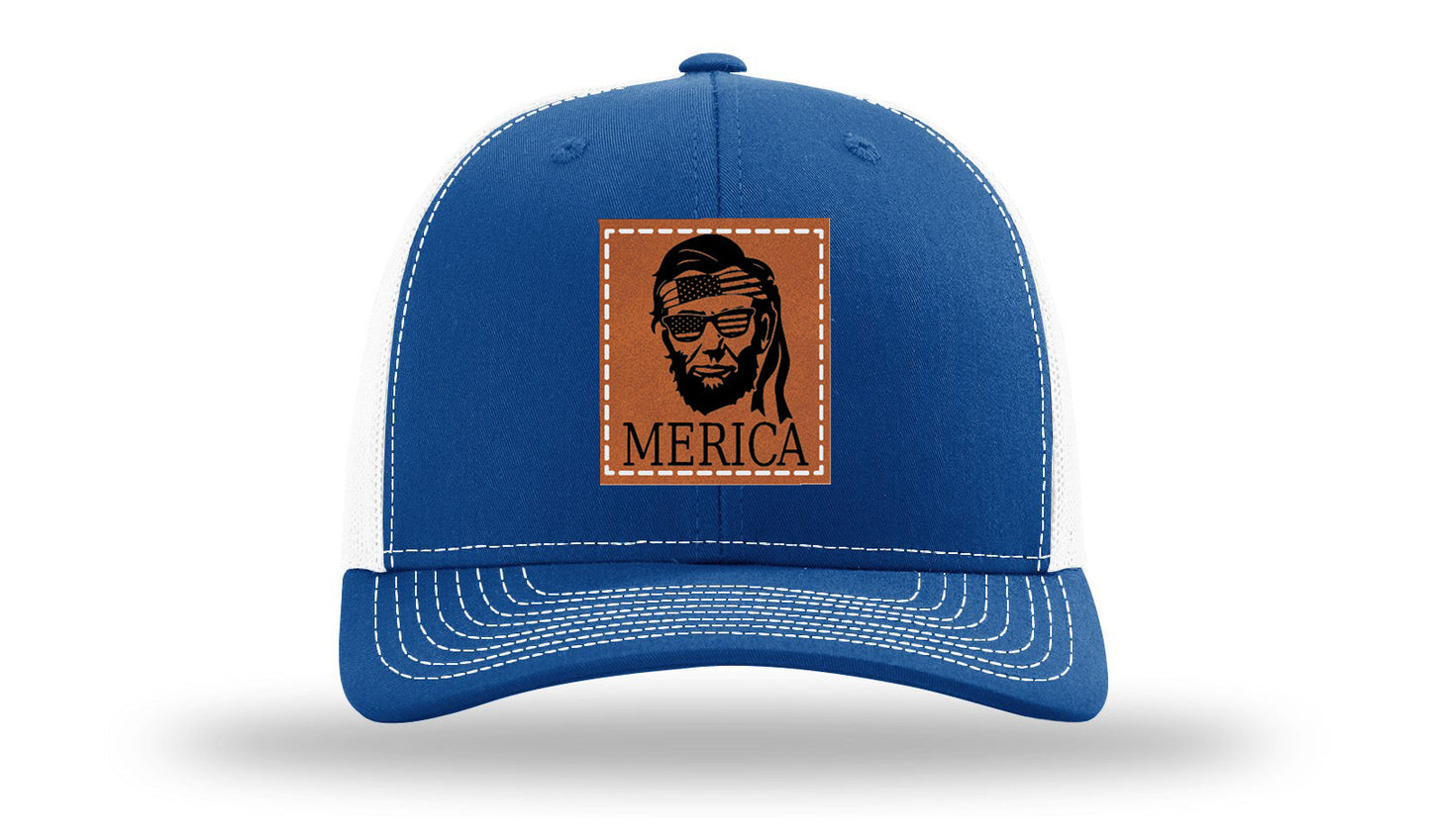 Abe Merica Leather Patch Richardson 112 Hat