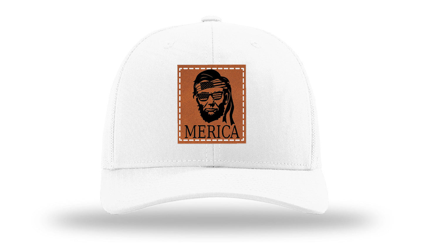 Abe Merica Leather Patch Richardson 112 Hat