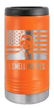 Load image into Gallery viewer, I Smell Hippies Laser Engraved Slim Can Insulated Koosie
