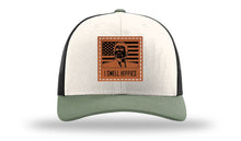 Load image into Gallery viewer, I Smell Hippies Leather Patch Richardson 112 Hat

