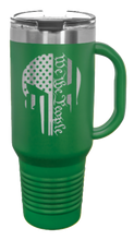 Load image into Gallery viewer, Punisher We The People 40oz Handle Mug Laser Engraved
