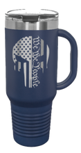 Load image into Gallery viewer, Punisher We The People 40oz Handle Mug Laser Engraved
