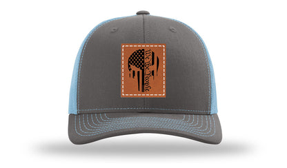 Punisher We The People Leather Patch Richardson 112 Hat