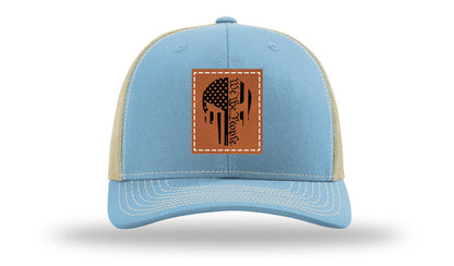 Punisher We The People Leather Patch Richardson 112 Hat