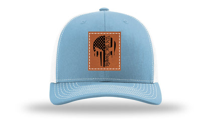Punisher We The People Leather Patch Richardson 112 Hat