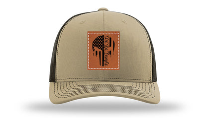 Punisher We The People Leather Patch Richardson 112 Hat