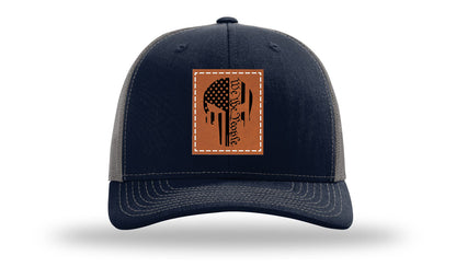 Punisher We The People Leather Patch Richardson 112 Hat