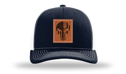 Punisher We The People Leather Patch Richardson 112 Hat