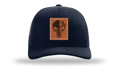 Punisher We The People Leather Patch Richardson 112 Hat