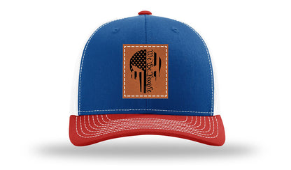 Punisher We The People Leather Patch Richardson 112 Hat